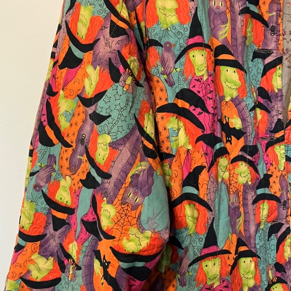 Halloween Cotton Colorful Women's Jacket - Picture 3 of 8